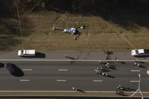 Image of crash scene